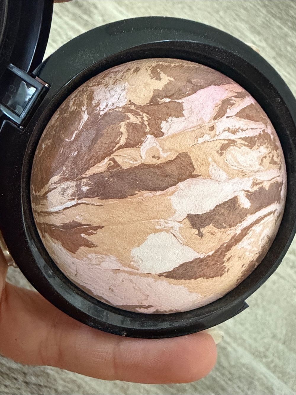 Laura Geller Marbled Bronzer & Highlighter Duo — shade fair